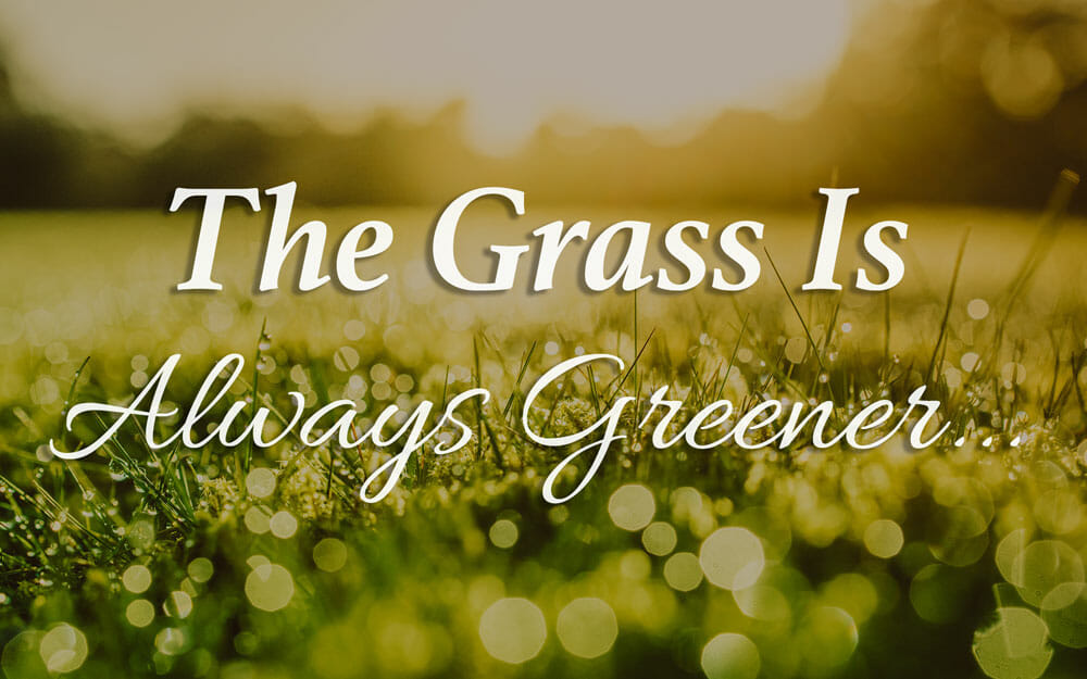 The Grass Is Greener Where You Water It Ottawa Church Of Christ