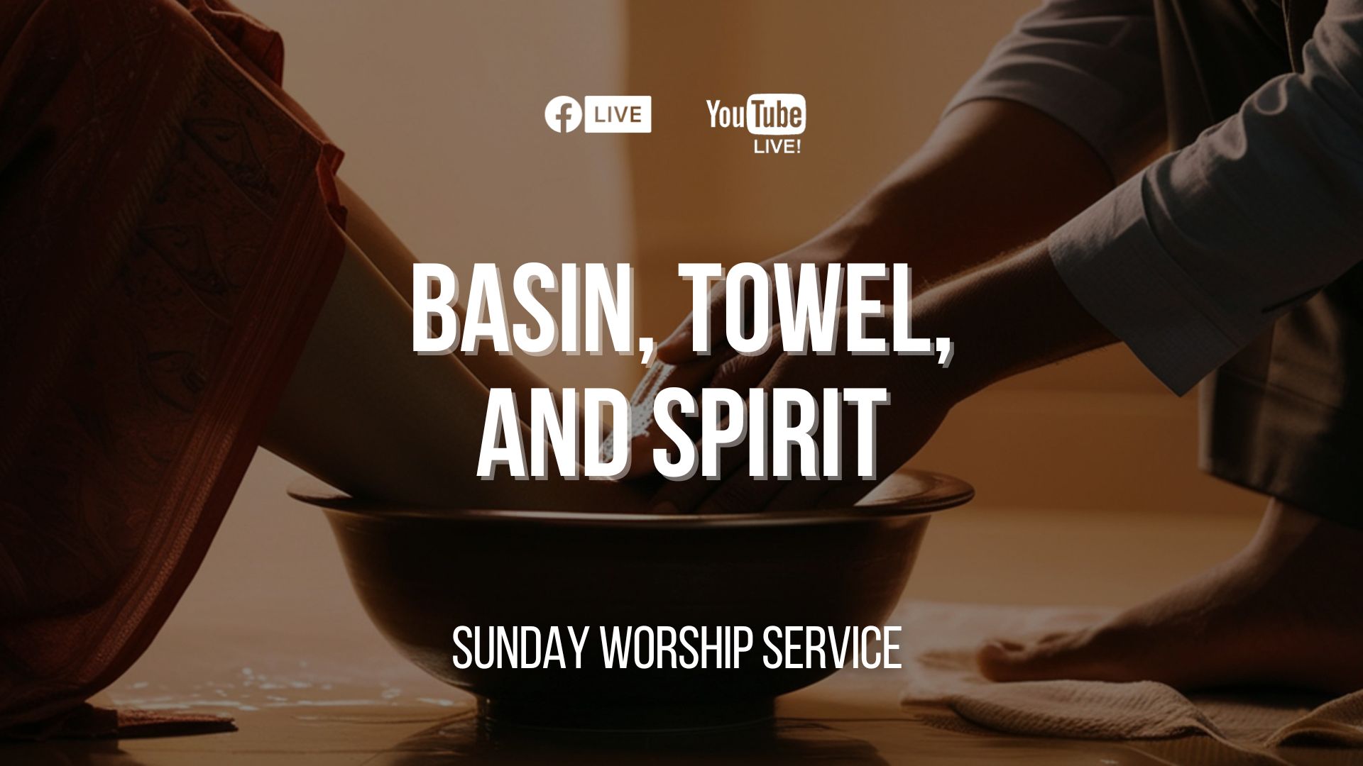 Basin, Towel, and Spirit