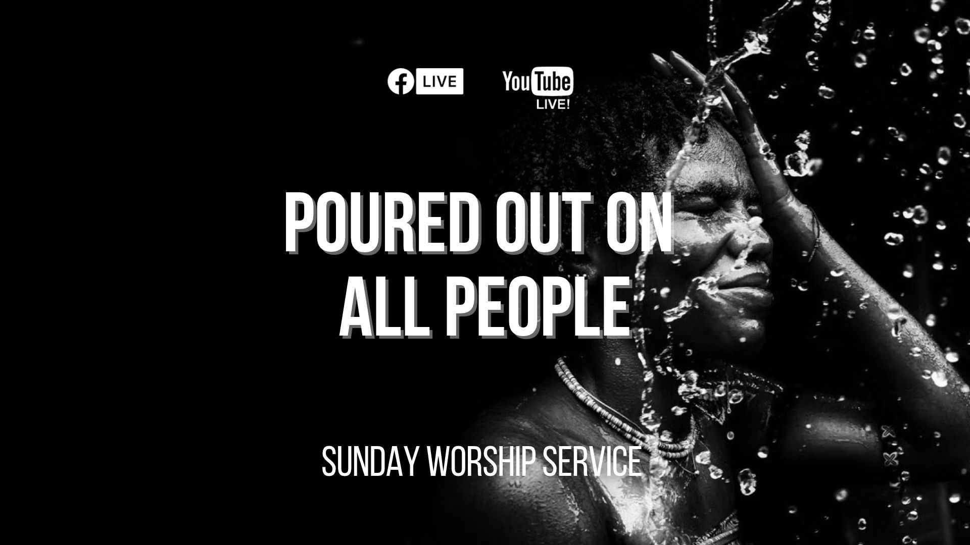 Poured in all people