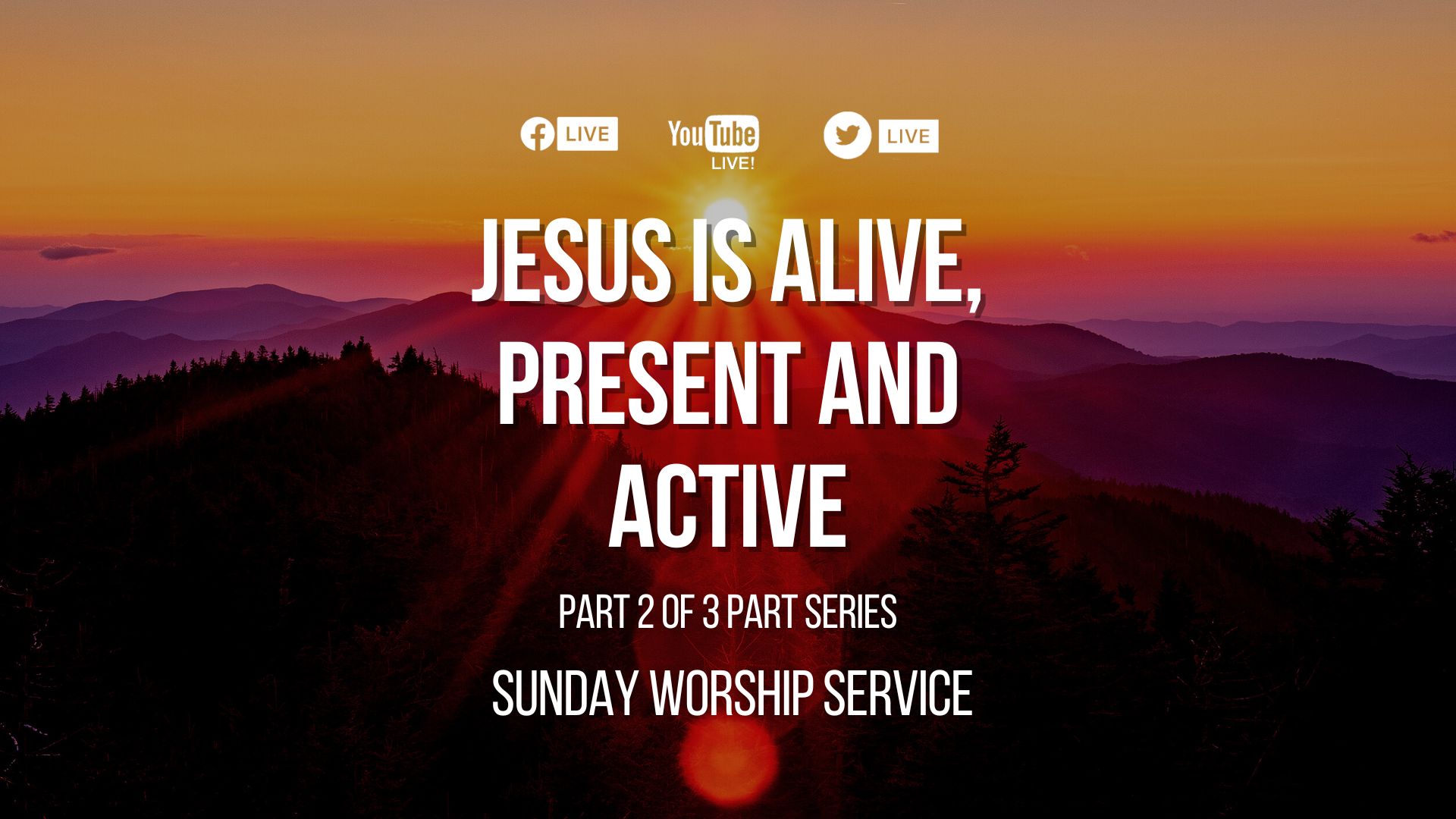 Jesus is Alive, Present and Active. Part 2 - Ottawa Church of Christ
