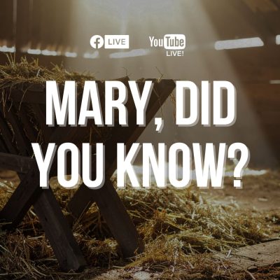 Mary, did you know?